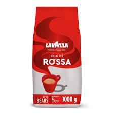 دانه قهوه لاوازا (لاواتزا) کوالیتا روسا بسته 1 کیلوگرمی (Lavazza Qualita Rossa Coffee Beans 1 Kg)