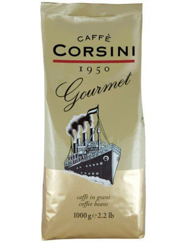 دانه قهوه کورسینی گورمت بسته 1 کیلوگرمی (Corsini Gourmet Coffee Beans Package 1 Kg)