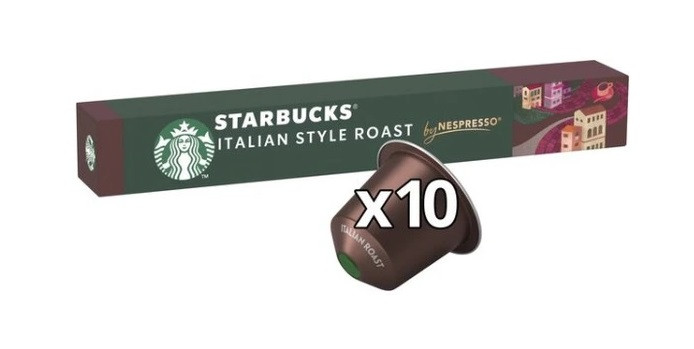 کپسول قهوه استارباکس مدل رست ایتالیایی شدت 11 (Starbucks Italian Style Roast Capsule Intensity 11)