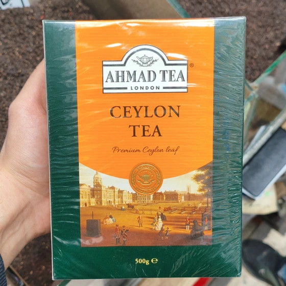 چای سیاه سیلان احمد عربی با طعم ساده برگ شکسته اصلی وارداتی پاکت مستطیلی کوچک (زرد رنگ) 500 گرمی